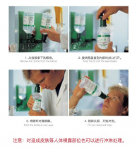 PLUM 4694洗眼液套装（双挂板+2瓶4604单眼洗眼液）弱酸、弱碱、颗粒物、粉尘洗眼液