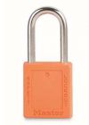 MasterLock/玛斯特锁  410MCNORJ橙色安全锁